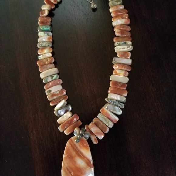 Rare Silpada Abalone Shell Neckace - Picture 10 of 10